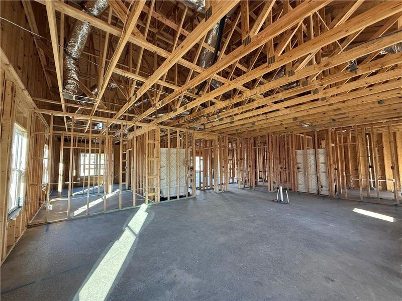 In-progress construction of a new home in Maple Village, Adairsville, GA (Image 5).