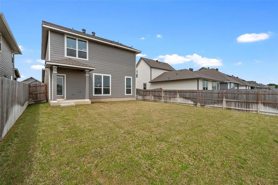 Exterior details and patio area of a home in , Waco (Image 29). Exterior details and patio area of a home in , Waco (Image 29).