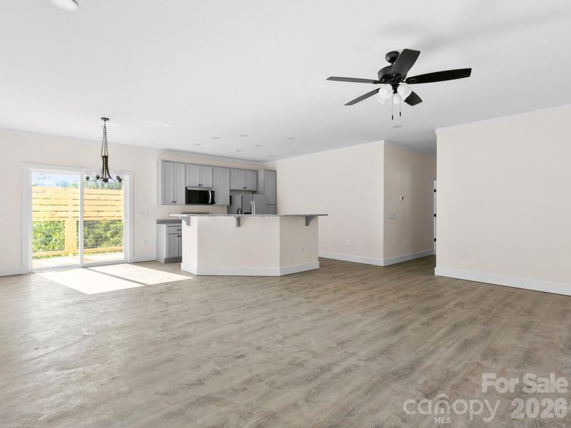 Spacious, unfurnished interior of a new home in , Candler (Image 23).