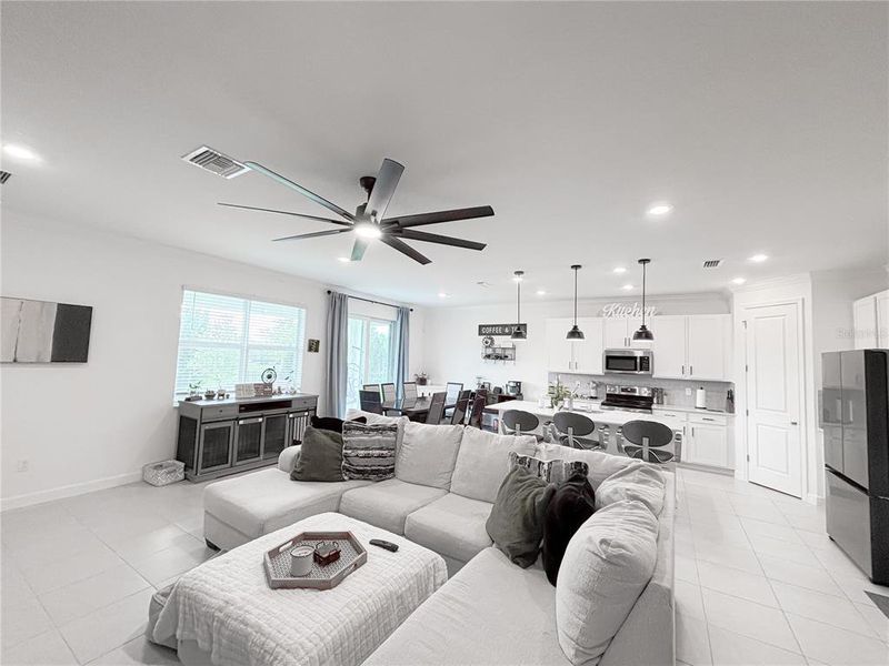 Furnished interior view inside a new home in , Palm Bay (Image 11). Furnished interior view inside a new home in , Palm Bay (Image 11).