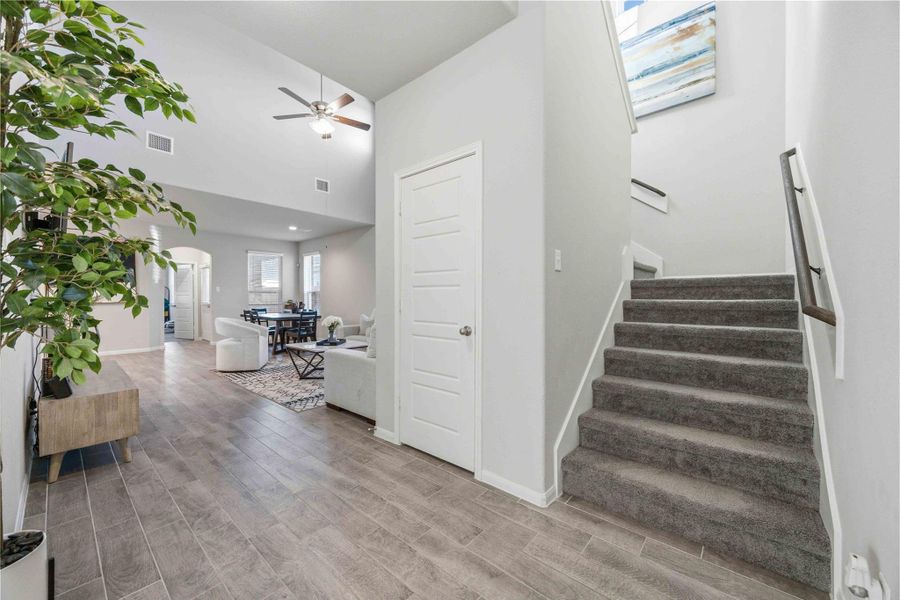Furnished interior view inside a new home in , Houston (Image 7).