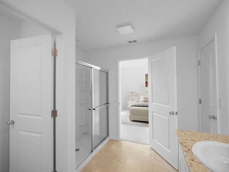 Furnished interior view inside a new home in Firethorn, Parrish (Image 12).