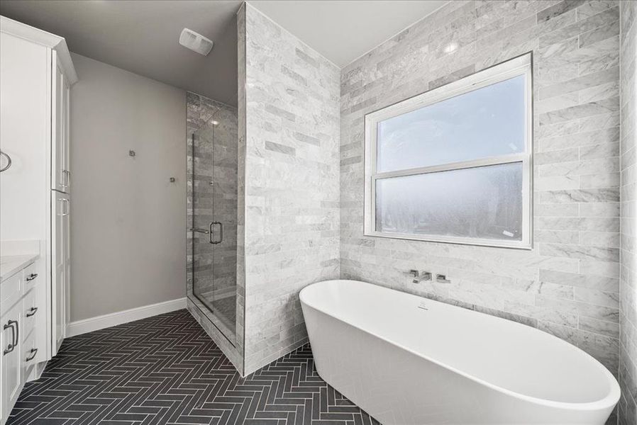 Furnished interior view inside a new home in , Godley (Image 18).