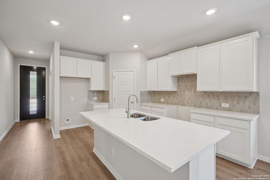 Furnished interior view inside a new home in Royal Crest, San Antonio (Image 16). Furnished interior view inside a new home in Royal Crest, San Antonio (Image 16).