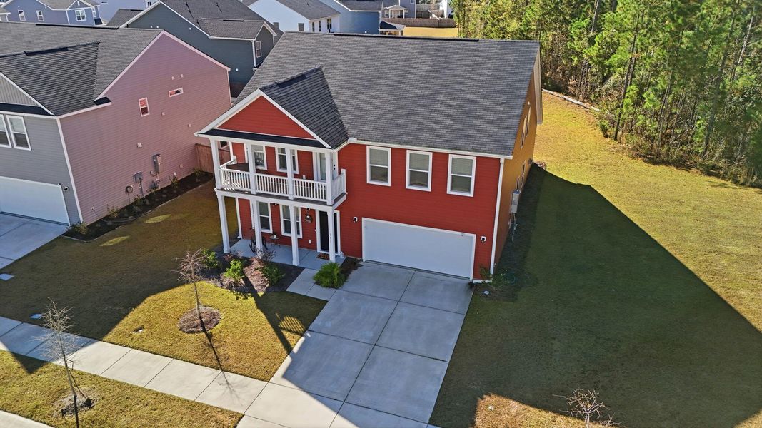 Front exterior of a new home in , Summerville, SC, highlighting curb appeal (Image 24). Front exterior of a new home in , Summerville, SC, highlighting curb appeal (Image 24).
