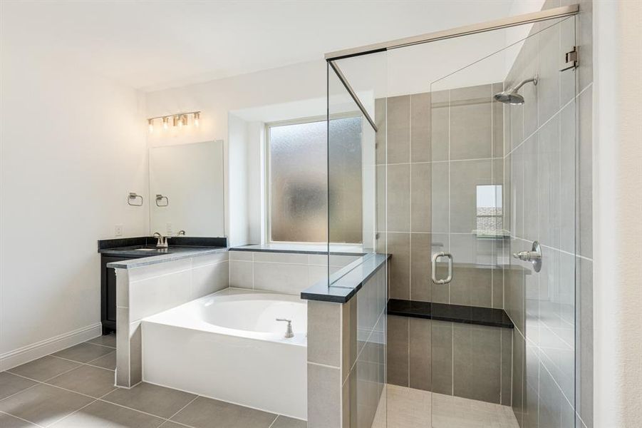 Furnished interior view inside a new home in Hunters Ridge, Crowley (Image 16). Furnished interior view inside a new home in Hunters Ridge, Crowley (Image 16).