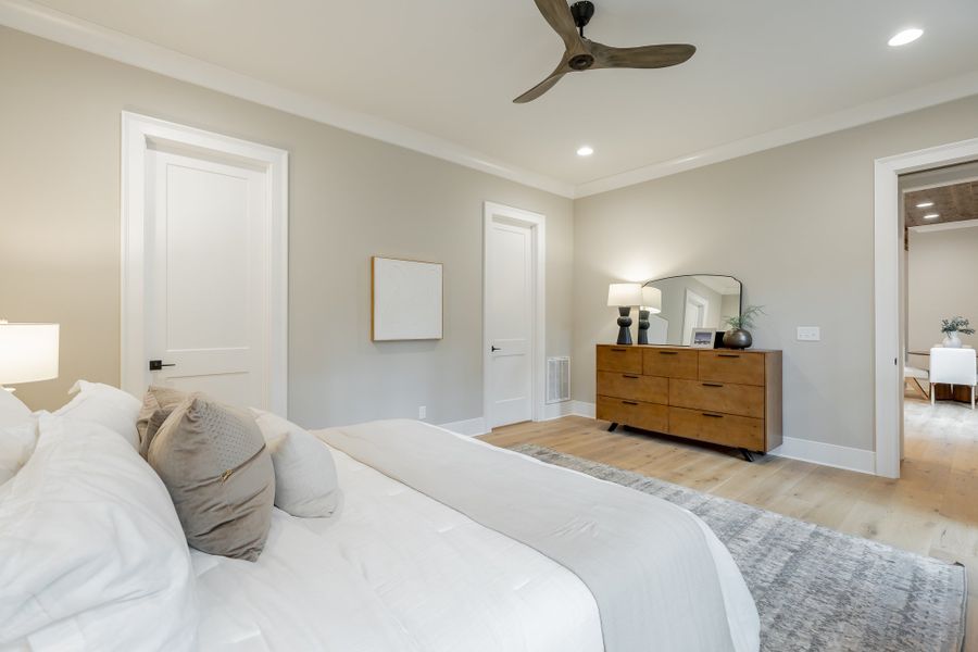 Furnished interior view inside a new home in River Gorge Ranch, Guild (Image 66).