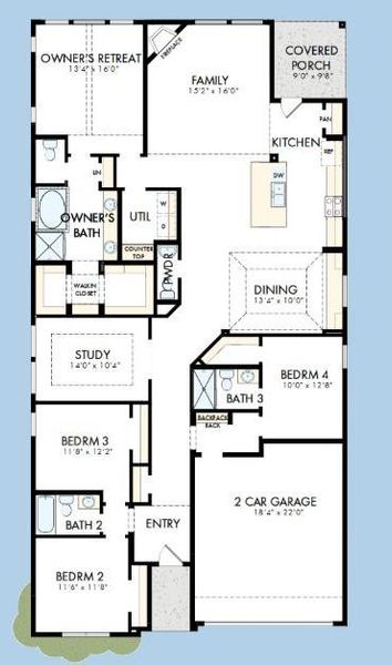The success of a floor plan is the way you can move through it…You’ll be amazed at how well this home lives…We call it traffic patterns.