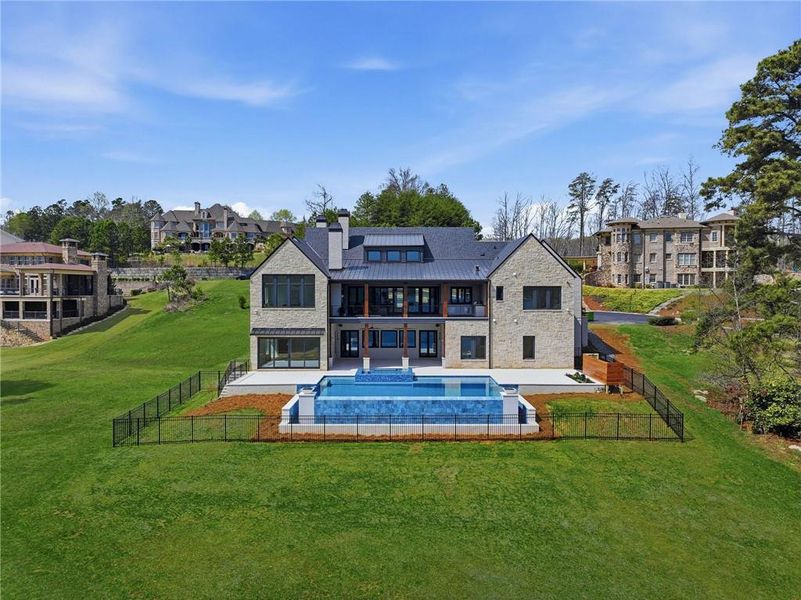 Exterior details and patio area of a home in , Gainesville (Image 40).