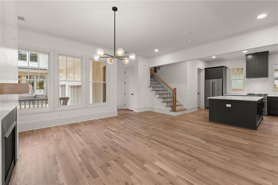 Spacious, unfurnished interior of a new home in , Atlanta (Image 33).