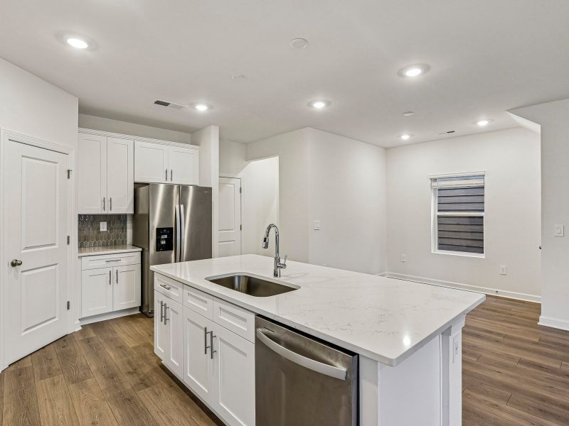 Furnished interior view inside a new home in Nolen Farm, Gastonia (Image 5).