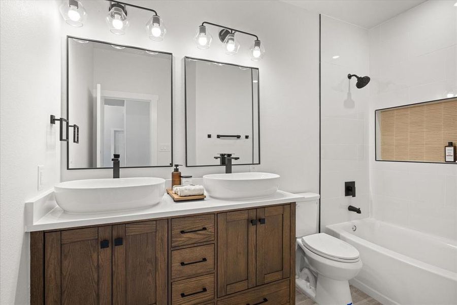 Furnished interior view inside a new home in , Granbury (Image 13). Furnished interior view inside a new home in , Granbury (Image 13).