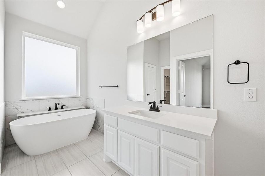 Furnished interior view inside a new home in , Little Elm (Image 7).