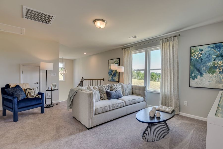 Furnished interior view inside a new home in Clairbourne, Graniteville (Image 13). Furnished interior view inside a new home in Clairbourne, Graniteville (Image 13).