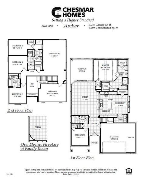 View of home floor plan