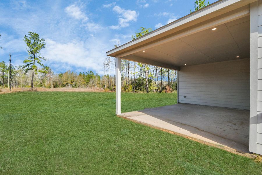 Front exterior of a new home in , Cleveland, TX, highlighting curb appeal (Image 21). Front exterior of a new home in , Cleveland, TX, highlighting curb appeal (Image 21).