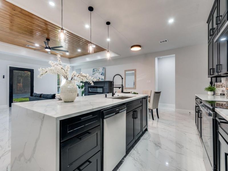 Furnished interior view inside a new home in , Tool (Image 9).