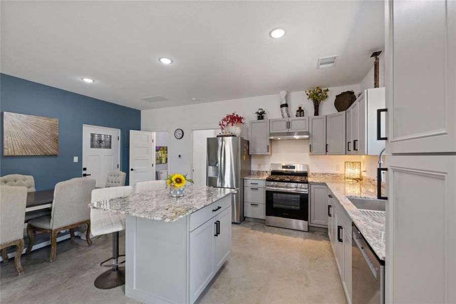Furnished interior view inside a new home in , Dripping Springs (Image 8).