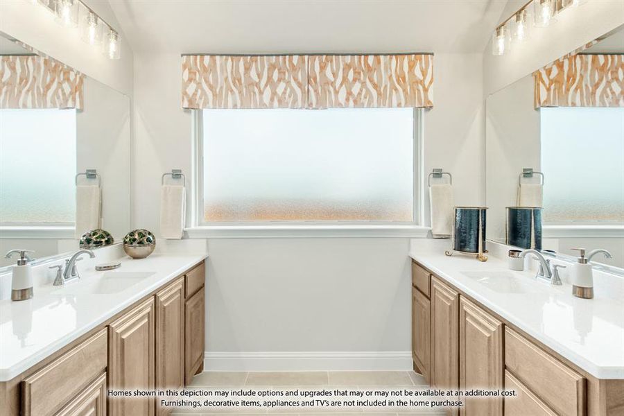 Furnished interior view inside a new home in Timberbrook, Justin (Image 15).