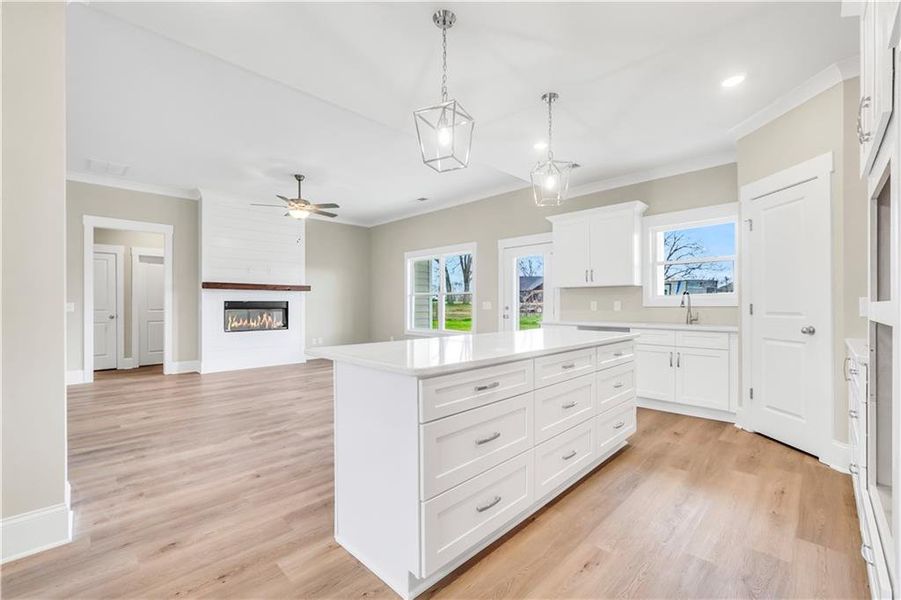Furnished interior view inside a new home in , McDonough (Image 11).