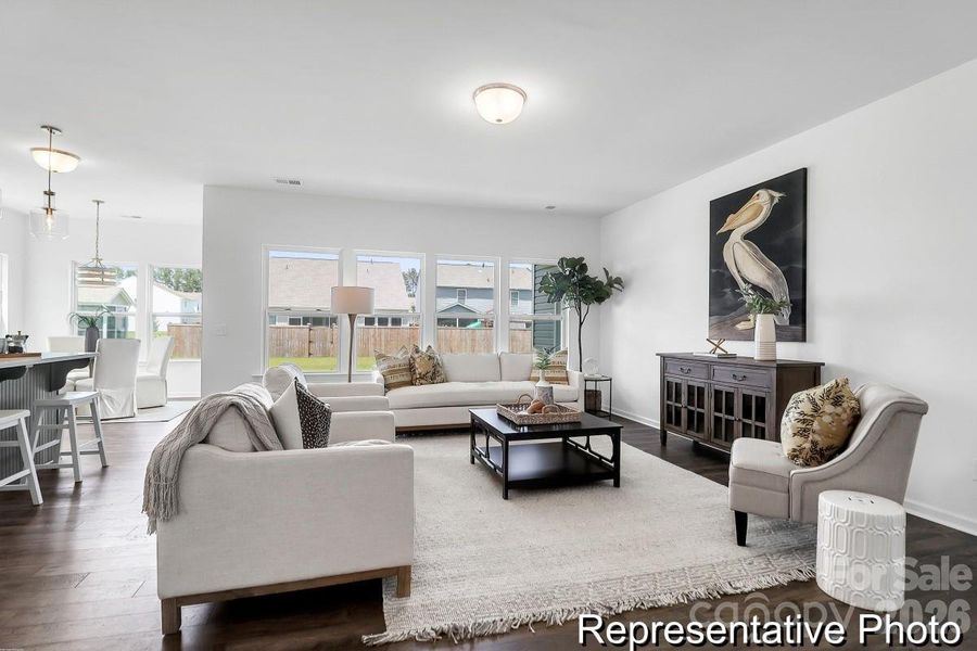 Furnished interior view inside a new home in Tillery Tradition, Mount Gilead (Image 3). Furnished interior view inside a new home in Tillery Tradition, Mount Gilead (Image 3).
