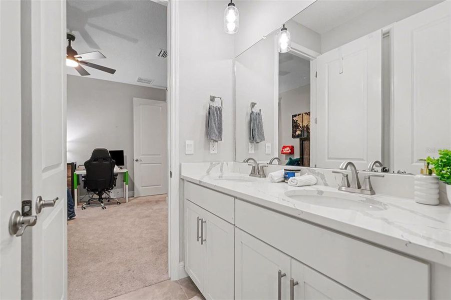 Furnished interior view inside a new home in Willow Reserve, Lutz (Image 38).