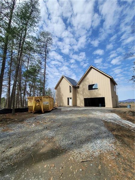 Front exterior of a new home in , Ellijay, GA, highlighting curb appeal (Image 1). Front exterior of a new home in , Ellijay, GA, highlighting curb appeal (Image 1).