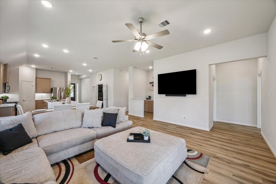 Furnished interior view inside a new home in , Houston (Image 4).