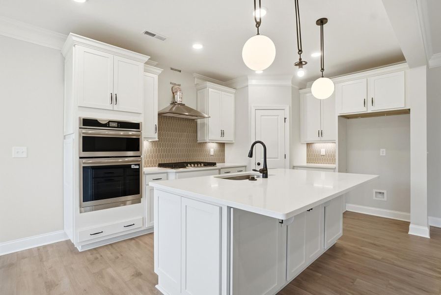 Furnished interior view inside a new home in The Meadows at Laurelbrook, Sherrills Ford (Image 9).