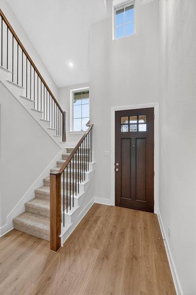 Spacious, unfurnished interior of a new home in Wellington, Haslet (Image 12).