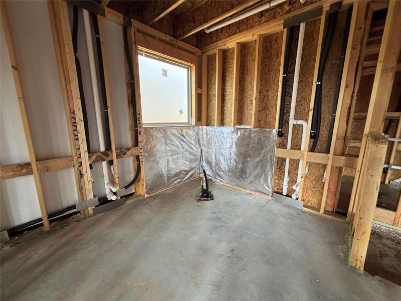 In-progress construction of a new home in Provence 70s, Austin, TX (Image 21). In-progress construction of a new home in Provence 70s, Austin, TX (Image 21).