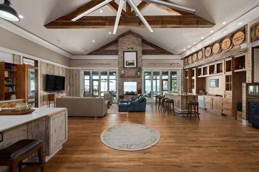 Furnished interior view inside a new home in , Bonneau (Image 49).
