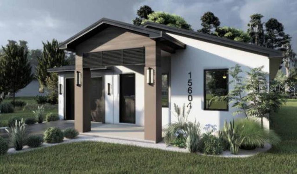 Front exterior of a new home in , Dade City, FL, highlighting curb appeal (Image 3). Front exterior of a new home in , Dade City, FL, highlighting curb appeal (Image 3).