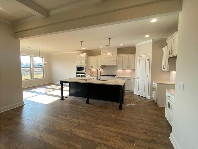 Furnished interior view inside a new home in , Jefferson (Image 5).