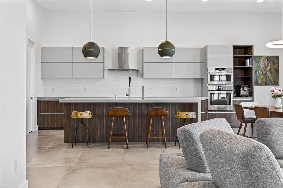 Furnished interior view inside a new home in , Redington Shores (Image 10).