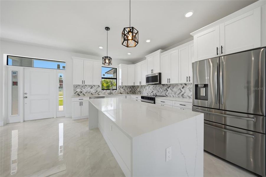 Furnished interior view inside a new home in , Englewood (Image 7).