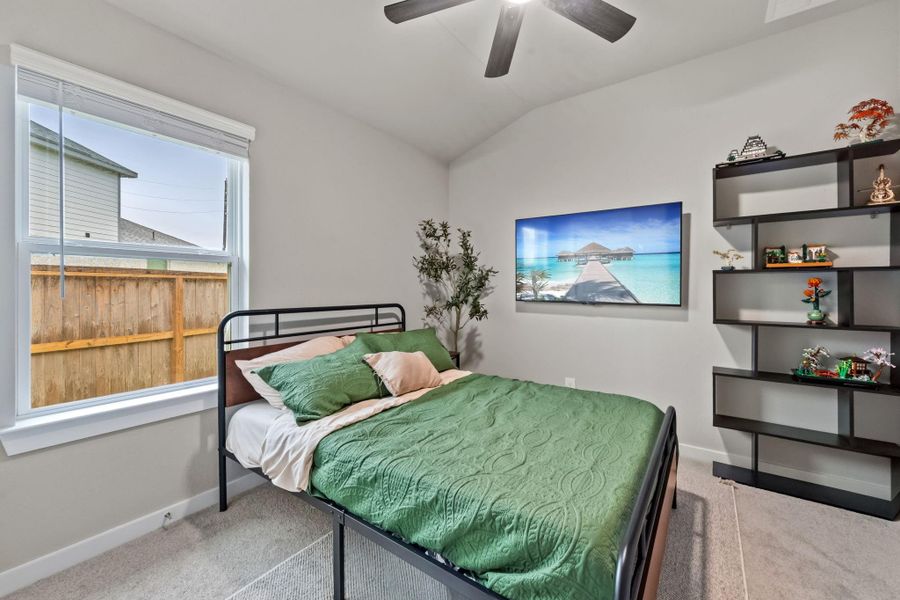 Furnished interior view inside a new home in Heights of Barbers Hill, Mont Belvieu (Image 19).