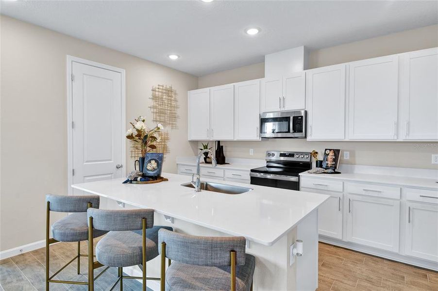 Furnished interior view inside a new home in Annabelle Estates, Winter Haven (Image 15).