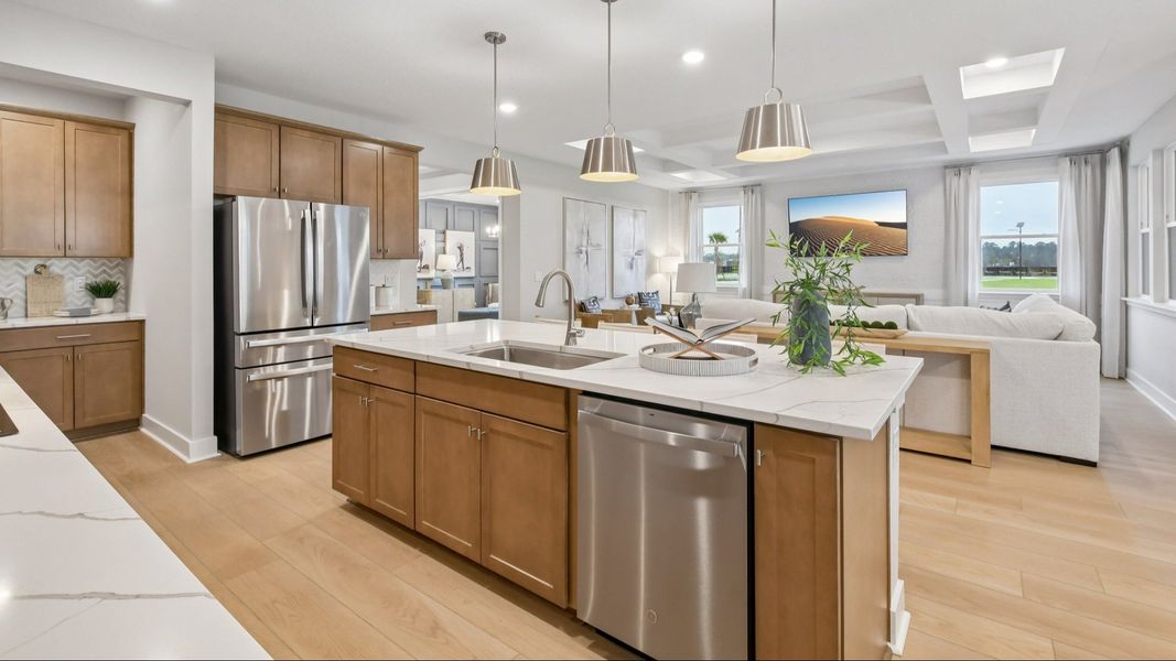 Representative furnished interior of a home built from the Paloma by DRB Homes in Ardisia Park, New Smyrna Beach (Image 9). Representative furnished interior of a home built from the Paloma by DRB Homes in Ardisia Park, New Smyrna Beach (Image 9).