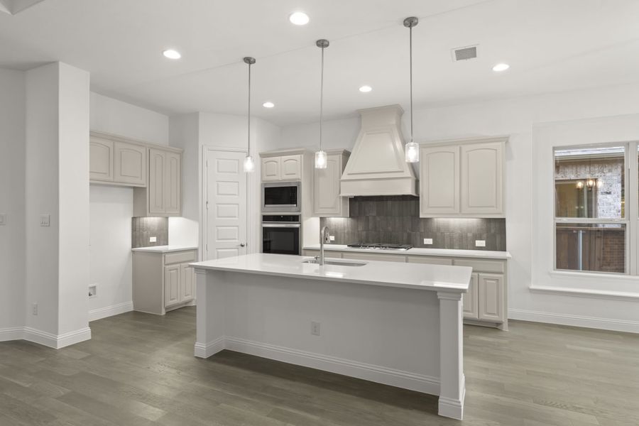 Furnished interior view inside a new home in River Ranch, Van Alstyne (Image 7).