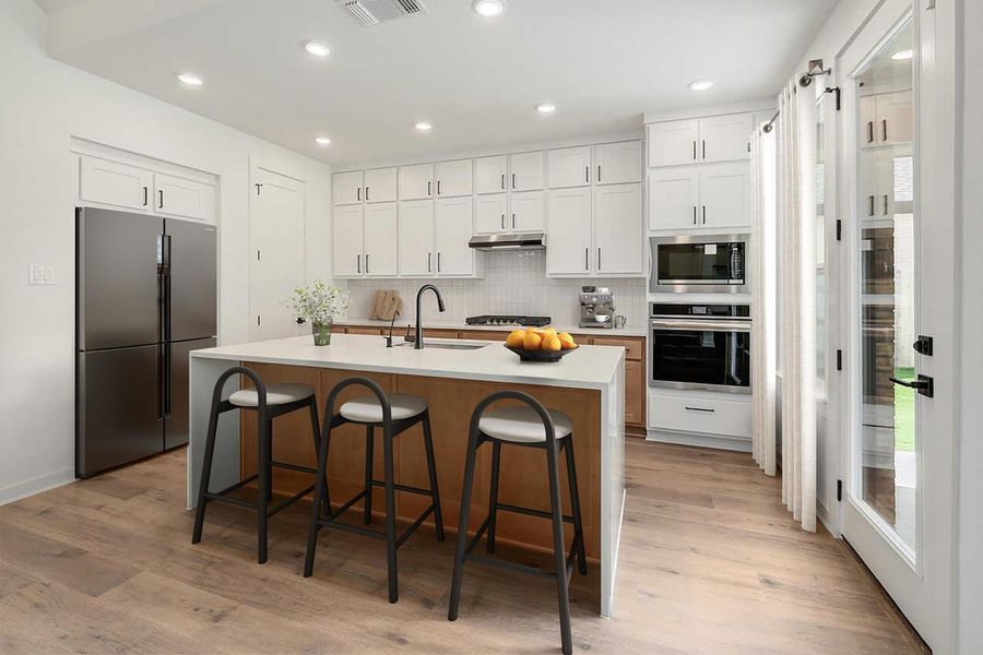 Furnished interior view inside a new home in Parkside Peninsula, Georgetown (Image 6). Furnished interior view inside a new home in Parkside Peninsula, Georgetown (Image 6).