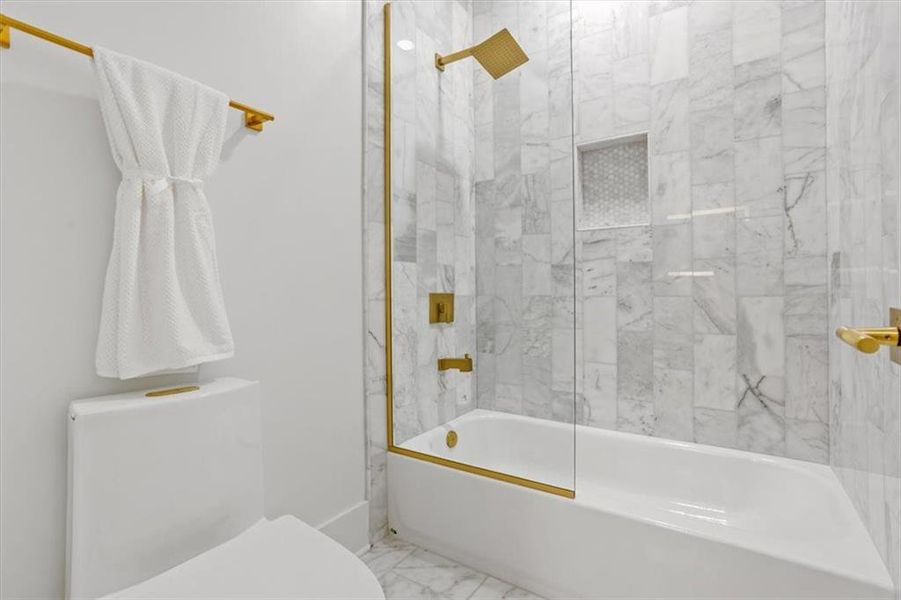 Furnished interior view inside a new home in , Canton (Image 45).