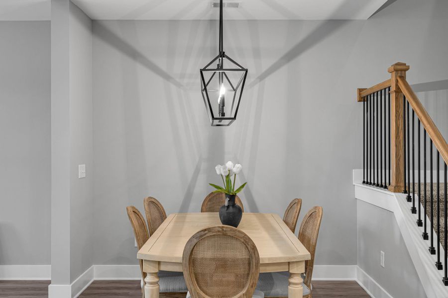 Furnished interior in a model home at The Village at Bonnie Oaks in Lebanon (Image 22).