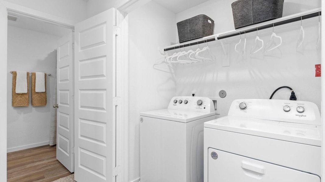 Furnished interior view inside a new home in Legacy Village, Houston (Image 9). Furnished interior view inside a new home in Legacy Village, Houston (Image 9).