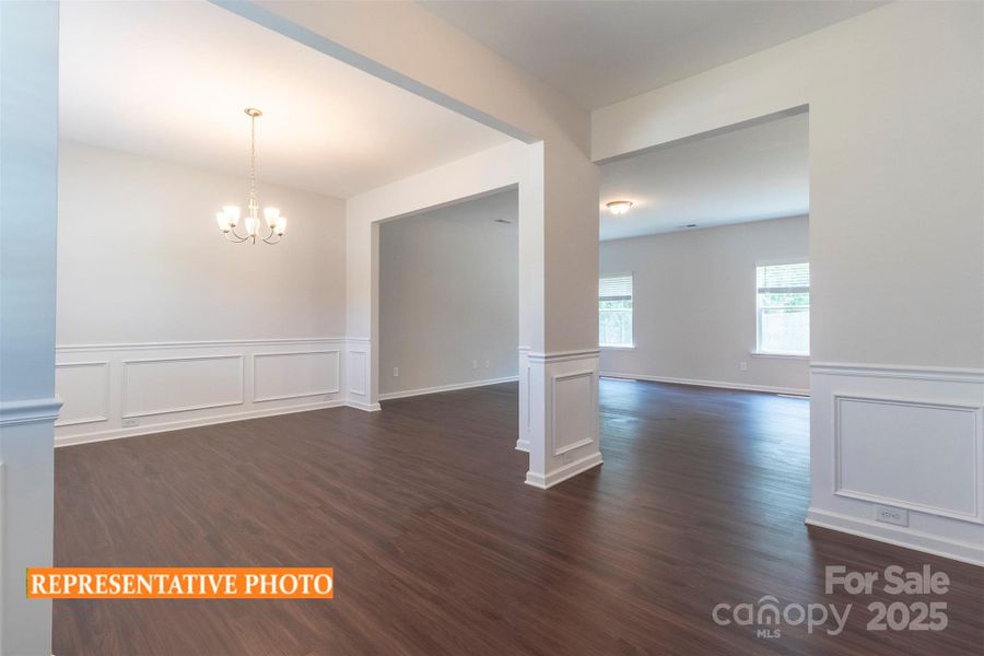 Spacious, unfurnished interior of a new home in Cedar Meadows, Monroe (Image 26).