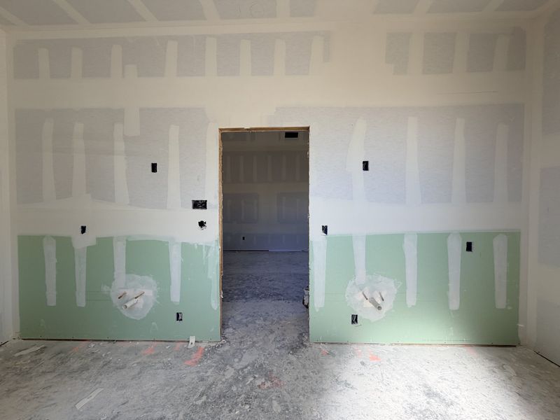 In-progress construction of a new home in Oak Water Ranch, Granbury, TX (Image 38). In-progress construction of a new home in Oak Water Ranch, Granbury, TX (Image 38).