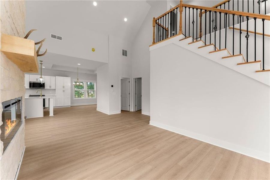 Spacious, unfurnished interior of a new home in , Buford (Image 15).