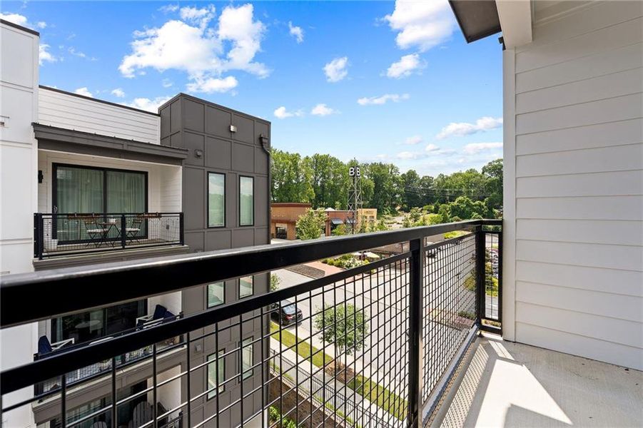 Exterior details and patio area of a home in , Atlanta (Image 30). Exterior details and patio area of a home in , Atlanta (Image 30).