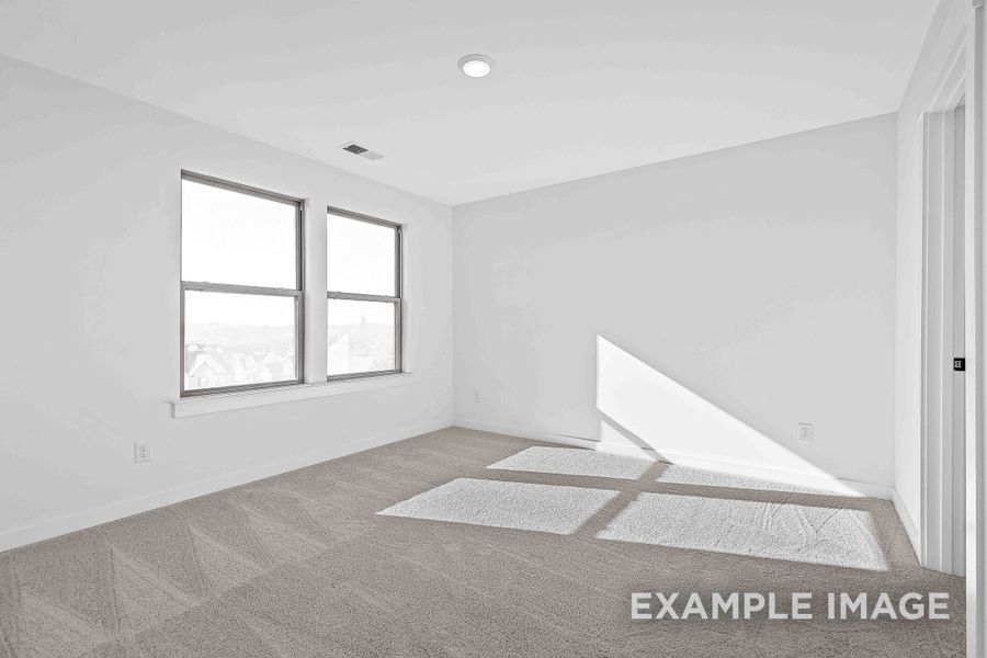 Representative unfurnished interior of a home built from the The Willow C by Davidson Homes LLC in Woods Crossing, Gallatin (Image 36).