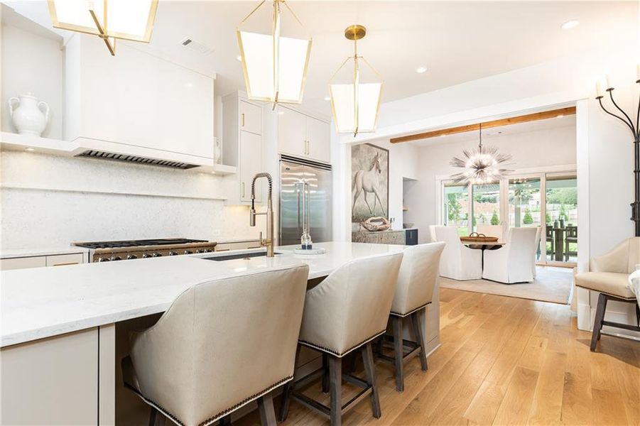Furnished interior view inside a new home in , Marietta (Image 79).